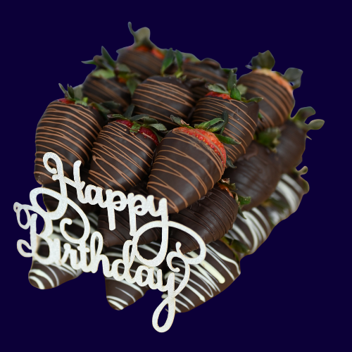 Strawberry Birthday Cake